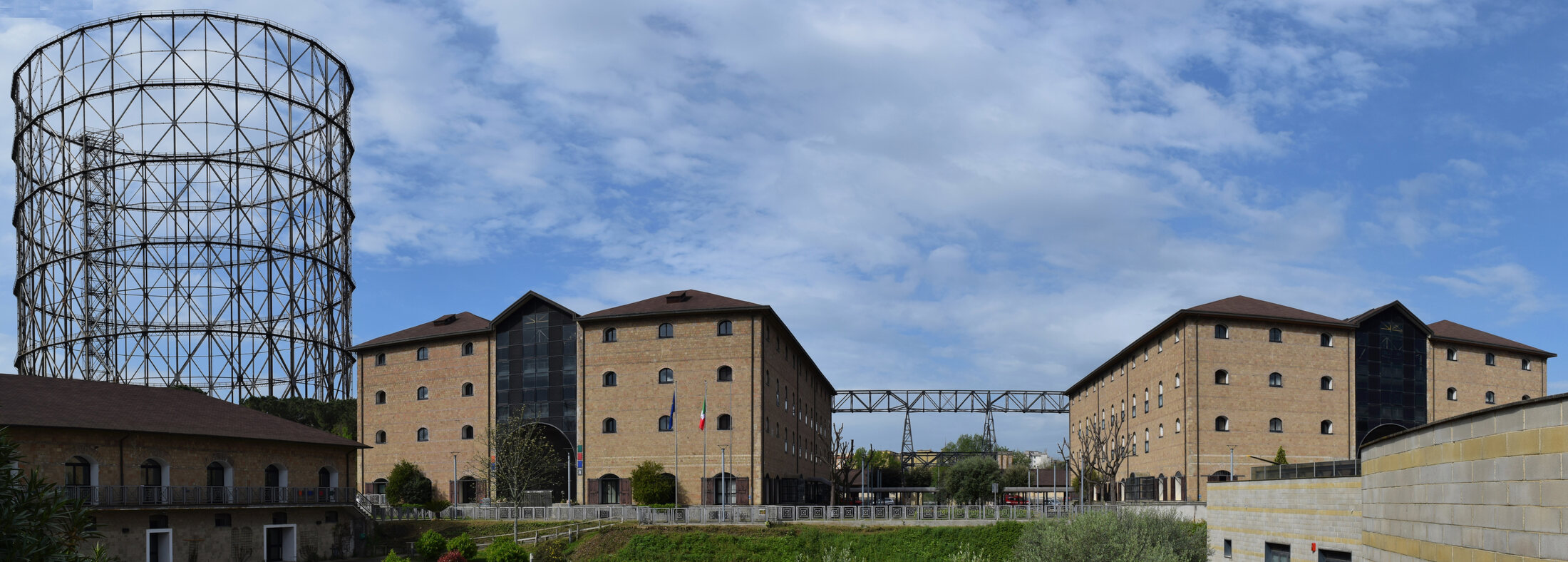 Panoramica dell’Istituto Superiore Antincendi a Roma