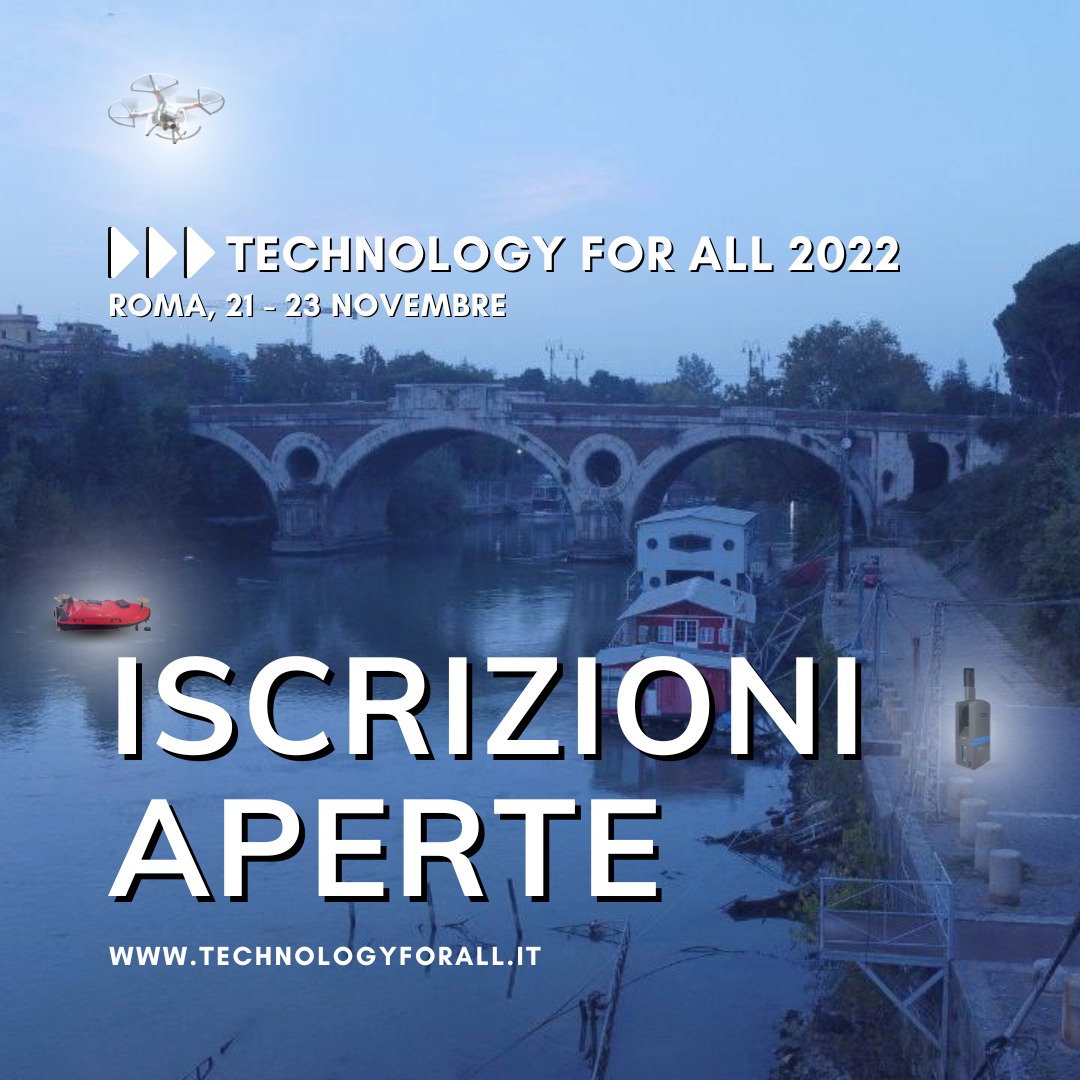 Locandina TechnologyforALL 2022, Roma 21–23 novembre